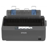 Принтер матричный Epson LX-350 черно-белый, A4, USB 2.0, серый. Интернет-магазин Vseinet.ru Пенза