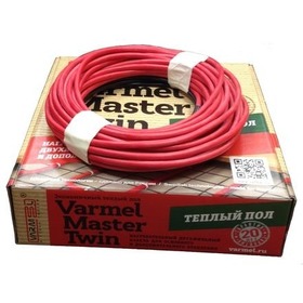 Фото Нагревательный кабель Varmel Master Twin 185w-18,5 w/m (10м). Интернет-магазин Vseinet.ru Пенза