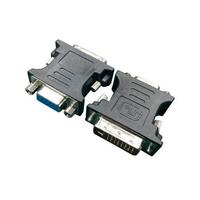 Фото Переходник Cablexpert / Gembird DVI-VGA (A-DVI-VGA-BK) 29M/15F, черный, пакет. Интернет-магазин Vseinet.ru Пенза
