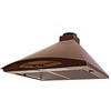 Фото Вытяжка каминная Gefest ВВ-1 К17, коричневый. Интернет-магазин Vseinet.ru Пенза