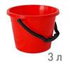 Фото Ведро "ФРУКТОВОЕ" 3 л КРАСНЫЙ (г.Пятигорск). Интернет-магазин Vseinet.ru Пенза