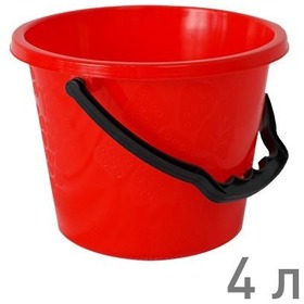 Ведро "ФРУКТОВОЕ" 4 л КРАСНЫЙ (г.Пятигорск). Интернет-магазин Vseinet.ru Пенза Фото Ведро "ФРУКТОВОЕ" 4 л КРАСНЫЙ (г.Пятигорск). Интернет-магазин Vseinet.ru Пенза