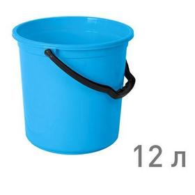 Фото Ведро "ТЮЛЬПАН" 12 л ГОЛУБОЙ (г.Пятигорск). Интернет-магазин Vseinet.ru Пенза