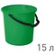 Фото № 3 Ведро "ТЮЛЬПАН" 15 л ЗЕЛЕНЫЙ (г.Пятигорск)