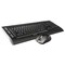 Фото № 6 Комплект клавиатура + мышь A4 9300F (GR-152+G9-730FX) Wireless glossy black USB