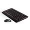 Фото № 38 Комплект клавиатура + мышь A4 9300F (GR-152+G9-730FX) Wireless glossy black USB