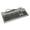 Фото № 7 Клавиатура A4Tech KLS-7MUU серебристая с черным проводная, USB, 