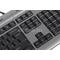 Фото № 26 Клавиатура A4Tech KLS-7MUU серебристая с черным проводная, USB, 