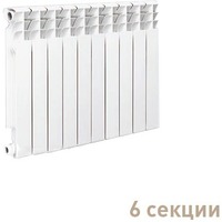 Радиатор биметаллический, "RADIATORS FIRENZE FB21" 500/80/6 секций.. Интернет-магазин Vseinet.ru Пенза
