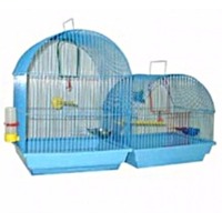 Зоомарк №420 Клетка д/птиц малая полукруглая (комплект) 35*28*37. Интернет-магазин Vseinet.ru Пенза