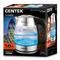 Фото № 5 Электрочайник Centek CT-0059, прозрачный с серебристым и черным