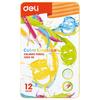 Фото Карандаши цветные Deli EC00205 Color Emotion липа 12цв. мет.кор.. Интернет-магазин Vseinet.ru Пенза
