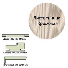 Фото Добор ТЕЛЕСКОП 3D-Line 150*8*2070 крем.лиственница Леском. Интернет-магазин Vseinet.ru Пенза