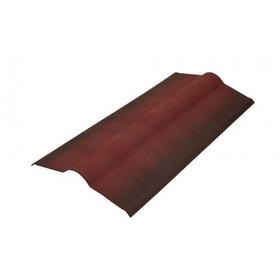 Фото Коньковый элемент черепица Ондули красный. Интернет-магазин Vseinet.ru Пенза