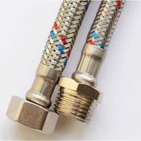 Подводка д/воды сталь 1/2" г/ш 30 cм CTM (коробка 200 шт.) CWFBM030. Интернет-магазин Vseinet.ru Пенза