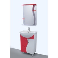 Тумба Alessandro 4 - 550 ПВХ красный (под Уют 55) г. Нижний Новгород. Интернет-магазин Vseinet.ru Пенза