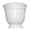 Фото Кашпо с поддоном 4,5л. (белый) "Бриг" *. Интернет-магазин Vseinet.ru Пенза