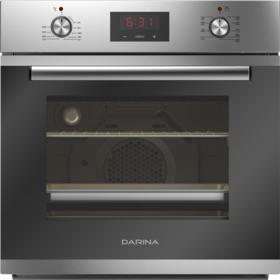 Фото Духовой шкаф электрический Дарина 1U5 BDE 112 708 X5, серебристый. Интернет-магазин Vseinet.ru Пенза