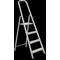 Фото № 2 Лестница стремянка алюминиевая матовая 4 ступ. АЛЮМЕТ Ам704