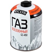 Фото Газ всесезонный т.м.ECOS в баллоне GC-450 (резьбовой EPI-GAS,450 г, Корея). Интернет-магазин Vseinet.ru Пенза