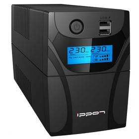 Фото Источник бесперебойного питания Ippon Back Power Pro II 700 420Вт 700ВА черный. Интернет-магазин Vseinet.ru Пенза