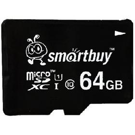 Фото Карта памяти SmartBuy micro SDXC 64Гб, Class 10 UHS-I. Интернет-магазин Vseinet.ru Пенза