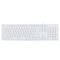 Фото № 51 Клавиатура Oklick 500M белая проводная, USB, 