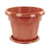 Фото Горшок цв "Гармония" 1,5л. с под. (корич) М1574 г.Октябрьский. Интернет-магазин Vseinet.ru Пенза