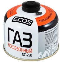 Фото Газ всесезонный т.м.ECOS в баллоне GC-230 (резьбовой EPI-GAS,230 г, Корея). Интернет-магазин Vseinet.ru Пенза