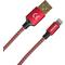 Фото № 11 Кабель Hama 00178299 USB 2.0 (am) - Lightning (m), 1.5 м, красный
