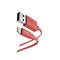 Фото № 1 Кабель Hama 00173645 USB 2.0 (am) - Lightning (m), 1.2 м, розовый