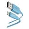 Фото № 8 Кабель Hama 00173646 USB 2.0 (am) - Lightning (m), 1.2 м, синий