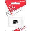 Фото Карта памяти SmartBuy micro SDHC 16Гб, Class 10 UHS-I (SB16GBSDCL10-00). Интернет-магазин Vseinet.ru Пенза
