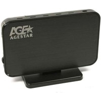 Корпус внешний AgeStar 3UB2A8-6G usb3.0 to 2.5"hdd SATA (black). Интернет-магазин Vseinet.ru Пенза