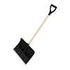 Фото Лопата снег.пласт.ЦИКЛ "Богатырь"с алюм.планкой, дерев.черенком и V-ручк. (в сборе). Интернет-магазин Vseinet.ru Пенза