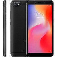 Смартфон Xiaomi Redmi 6A 32Гб, 2048 Мб, 2 SIM, 3G/4G, черный. Интернет-магазин Vseinet.ru Пенза