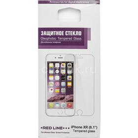 Фото Защитное стекло для экрана Redline для Apple iPhone XR 1шт. (УТ000016078). Интернет-магазин Vseinet.ru Пенза