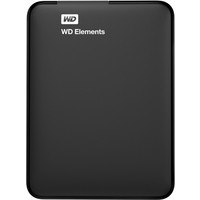 Жесткий диск внешний Western Digital Elements WDBU6Y0020BBK-EESN, 2Tb, 2.5", USB 3.0, питание через USB, чёрный. Интернет-магазин Vseinet.ru Пенза