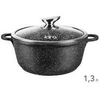 LR02-201 Кастрюля LARA серия RIO 16см, 1.3л, мрамор, капс. индукц. дно, крышка. Интернет-магазин Vseinet.ru Пенза