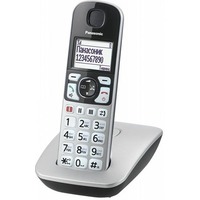 Радиотелефон PANASONIC KX-TGE510RUS, серебристый. Интернет-магазин Vseinet.ru Пенза
