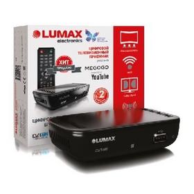 Фото ТВ приставка DVB-T2 Lumax DV1110HD Wi-Fi-адаптер приобретается отдельно. Интернет-магазин Vseinet.ru Пенза