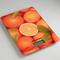 Фото № 0 Весы кухонные Аксинья КС-6501, оранжевые с рисунком «Цитрус»