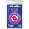 Фото Флешка OltraMax OM 50, 16Гб, розовая. Интернет-магазин Vseinet.ru Пенза