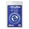 Фото Флешка OltraMax OM-64GB-50, 64Гб, голубая. Интернет-магазин Vseinet.ru Пенза