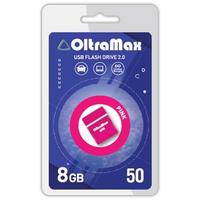 Фото Флешка OltraMax OM 50, 8Гб, розовая. Интернет-магазин Vseinet.ru Пенза