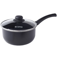 Ковш SCOVO Consul RC-032 / алюминий / 20 см / со стеклянной крышкой. Интернет-магазин Vseinet.ru Пенза