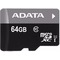 Фото № 0 Карта памяти ADATA Premier micro SDXC 64Гб, Class 10 UHS-I U1, адаптер SD(AUSDX64GUICL10-RA1)