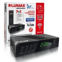 Фото ТВ приставка DVB-T2 Lumax DV2120HD Wi-Fi-адаптер приобретается отдельно. Интернет-магазин Vseinet.ru Пенза