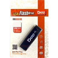 Флешка DATO DB8001 16Гб, USB 2.0, черная (DB8001K-16G). Интернет-магазин Vseinet.ru Пенза