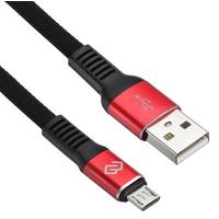 Фото Кабель Digma USB A (m) micro USB B (m) 1.2м USB 2.0 (am) - microUSB (bm), 1.2 м, черный с красным. Интернет-магазин Vseinet.ru Пенза